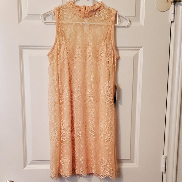 Junior's Lace Dress - Picture 1 of 4